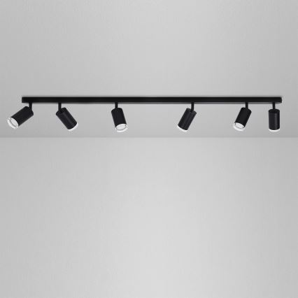 BRILAGI - Spot łazienkowy SELE 6xGU10/30W/230V IP44 czarny