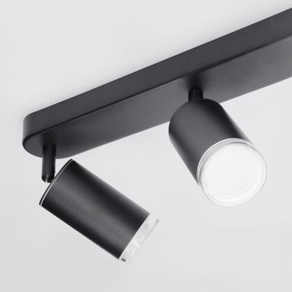 BRILAGI - Spot łazienkowy SELE 6xGU10/30W/230V IP44 czarny