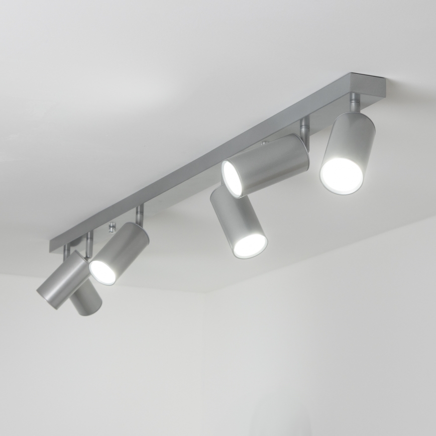 Brilagi - Spot łazienkowy SELE 6xGU10/30W/230V IP44 srebrny