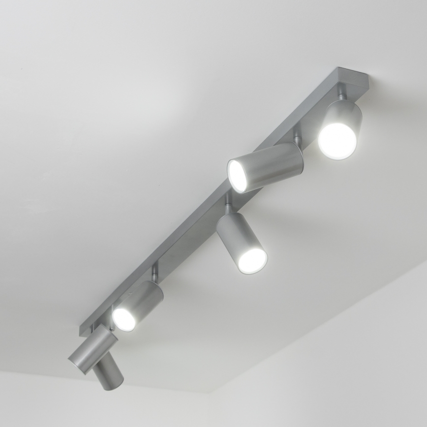 Brilagi - Spot łazienkowy SELE 6xGU10/30W/230V IP44 srebrny