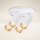 Brilagi - Spot łazienkowy SELE AQUA 4xGU10/30W/230V IP44 biały