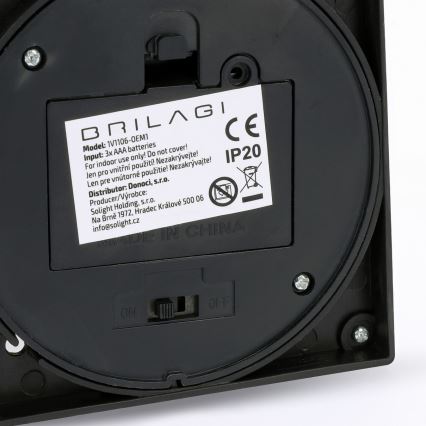 Brilagi - Świąteczna dekoracja LED/3xAAA lampion