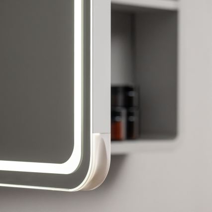 BRILAGI - Szafka łazienkowa z lustrem i podświetleniem LED AVOLA SINGLE 55x70 cm