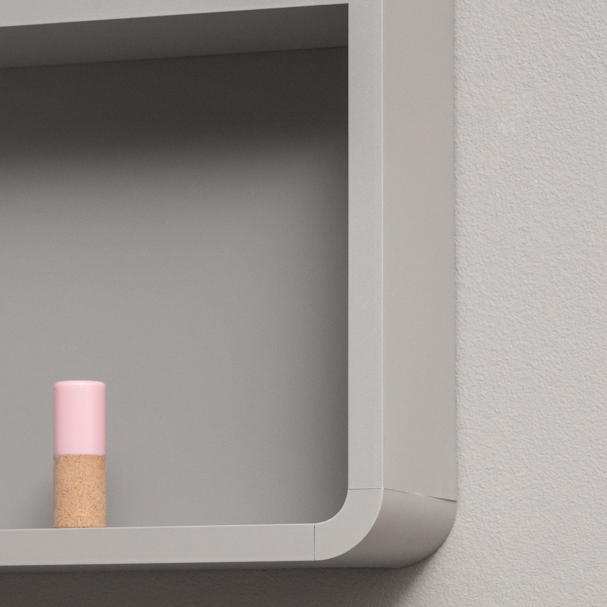 BRILAGI - Szafka łazienkowa z lustrem i podświetleniem LED AVOLA SINGLE 55x70 cm