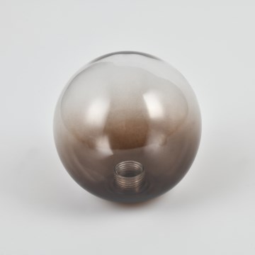 Brilagi - Szkło zamienne do żyrandola, kinkietu i lampy MISTEL, MILLA, Ø 10 cm, przydymiony brąz