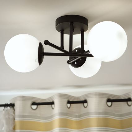 Brilagi - Szkło zastępcze do żyrandola i lampy MALIVA E14, śr. 13 cm, białe