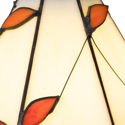 Brilagi - Tiffany witrażowa lampa ścienna FOLIA 1xE14/40W/230V
