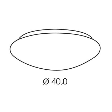 Brilagi - Tiffany witrażowa lampa sufitowa KOŚĆ SŁONIOWA 3xE27/60W/230V średnica 40 cm