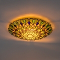 Brilagi - Tiffany witrażowa lampa sufitowa MARGARET 2xE27/60W/230V śr. 40 cm