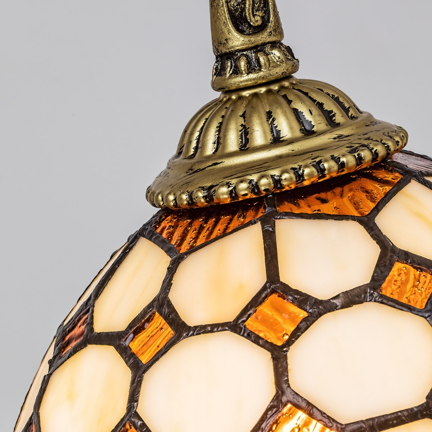 Brilagi - Tiffany witrażowy kinkiet DORAN 1xE27/40W/230V