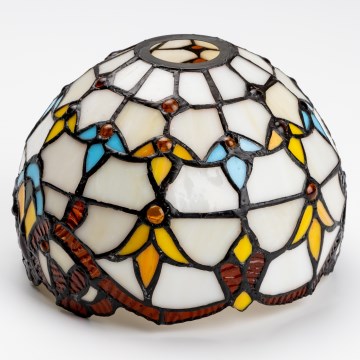 Brilagi - Uniwersalna wymienna szyba TIFFANY E27 o średnicy 20 cm