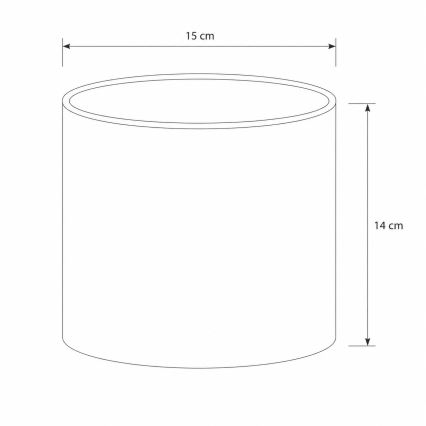 Brilagi - Uniwersalny klosz BOBO E27 śr. 15 cm biały/zwierzątka