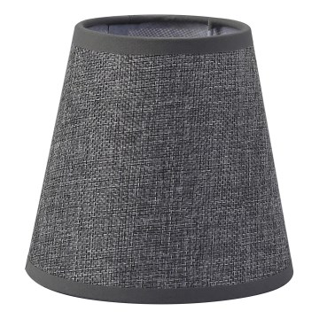 Brilagi - Uniwersalny klosz NUBILA E27 13x9 cm szary
