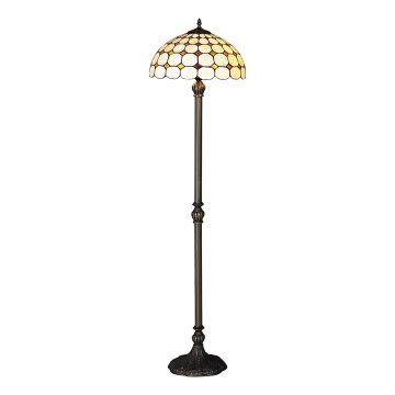Brilagi - Witrażowa lampa stojąca Tiffany DORAN 2xE27/60W/230V
