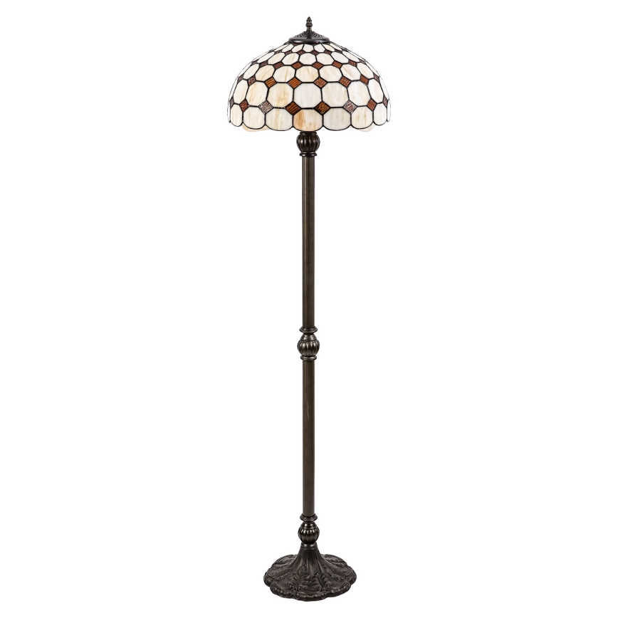 Brilagi - Witrażowa lampa stojąca Tiffany DORAN 2xE27/60W/230V