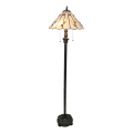 Brilagi - witrażowa lampa stojąca Tiffany FOLIA 2xE27/60W/230V