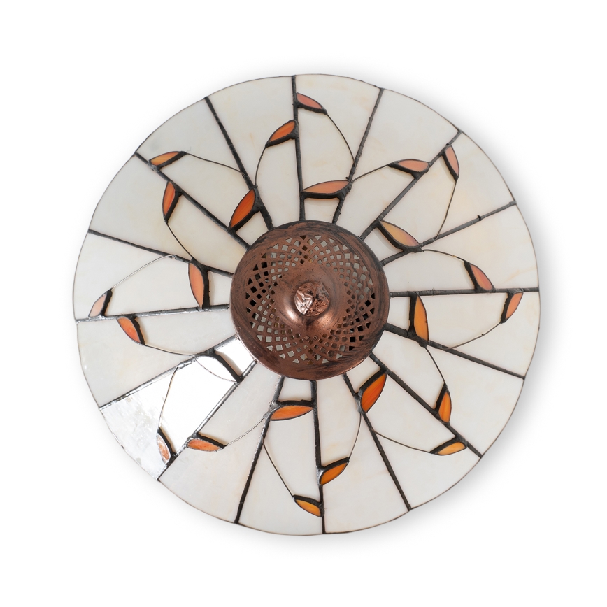 Brilagi - witrażowa lampa stojąca Tiffany FOLIA 2xE27/60W/230V
