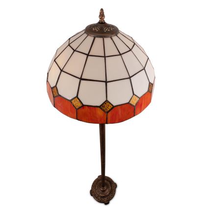 Brilagi - witrażowa lampa stojąca Tiffany SIENNA 2xE27/60W/230V