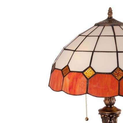 Brilagi - witrażowa lampa stojąca Tiffany SIENNA 2xE27/60W/230V