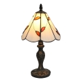 Brilagi - witrażowa lampa stołowa Tiffany FOLIA 1xE27/60W/230V