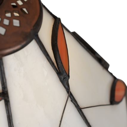 Brilagi - witrażowa lampa stołowa Tiffany FOLIA 1xE27/60W/230V