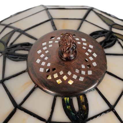 Brilagi - Witrażowa lampa stołowa Tiffany JUNGLE 1xE27/60W/230V