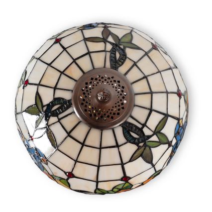 Brilagi - Witrażowa lampa stołowa Tiffany JUNGLE 1xE27/60W/230V