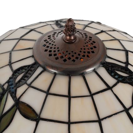 Brilagi - Witrażowa lampa stołowa Tiffany JUNGLE 1xE27/60W/230V