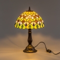 BRILAGI - witrażowa lampa stołowa Tiffany MARGARET 1xE27/40W/230V