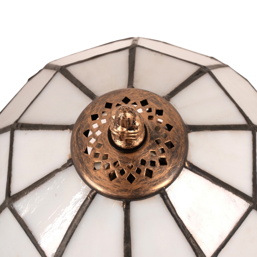 Brilagi - witrażowa lampa stołowa Tiffany SIENNA 1xE27/60W/230V