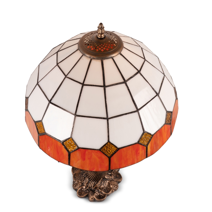 Brilagi - witrażowa lampa stołowa Tiffany SIENNA 1xE27/60W/230V