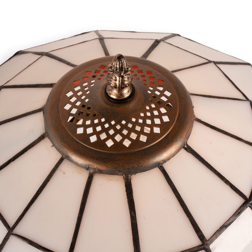 Brilagi - witrażowa lampa stołowa Tiffany SIENNA 1xE27/60W/230V
