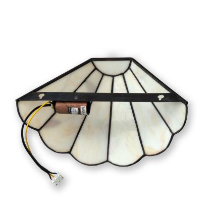Brilagi - witrażowy kinkiet Tiffany FOLIA 1xE14/40W/230V