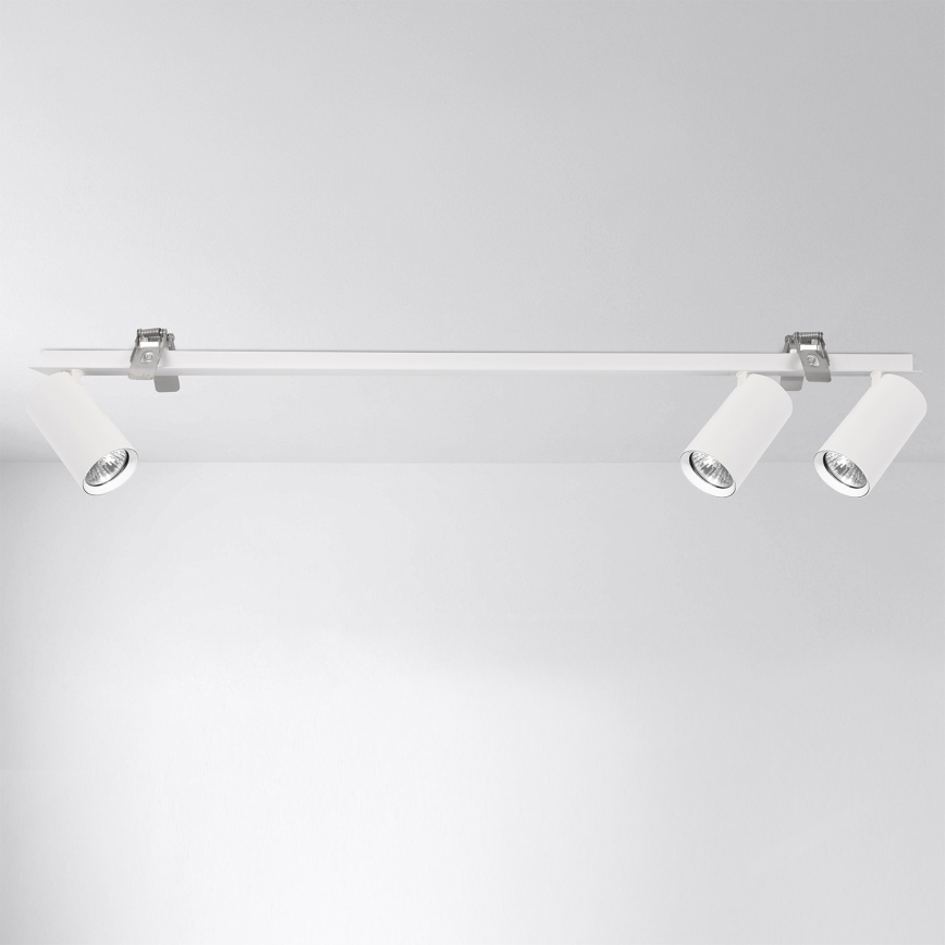 Brilagi - Wpuszczana oprawa sufitowa SELE 3xGU10/30W/230V biała