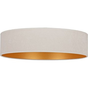 Brilagi - Zamienny abażur uniwersalny VELVET, średnica 30 cm, kremowy/złoty