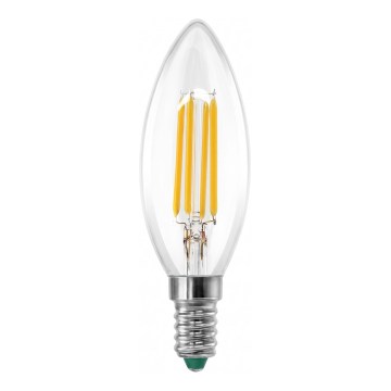 Brilagi - Żarówka LED FILAMENT CLASIC ONE C35 E14/6W/230V 4000K