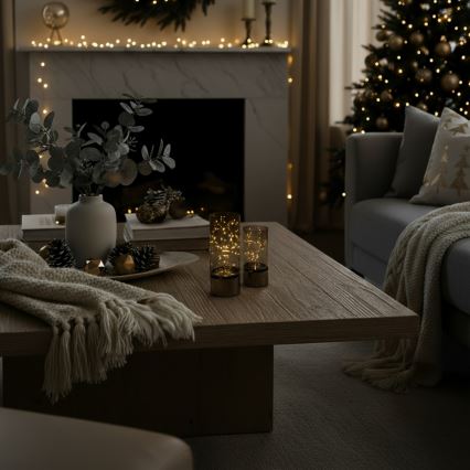 Brilagi - ZESTAW 2x LED dekoracji świątecznych LED/3xAA + 2xAA