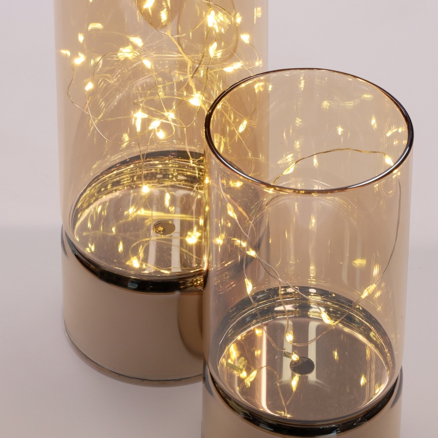 Brilagi - ZESTAW 2x LED dekoracji świątecznych LED/3xAA + 2xAA