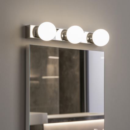 BRILAGI - ZESTAW 2x LED Kinkiet łazienkowy HOLLYWOOD 3xLED/3W/230V 39 cm IP44 błyszczący chrom