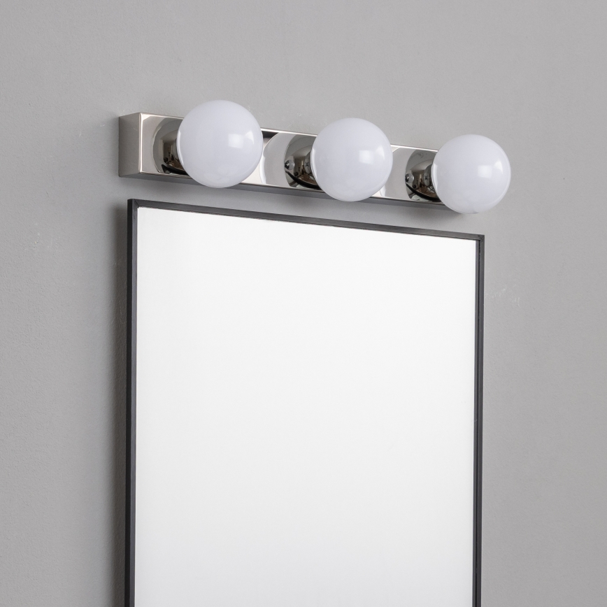 BRILAGI - ZESTAW 2x LED Kinkiet łazienkowy HOLLYWOOD 3xLED/3W/230V 39 cm IP44 błyszczący chrom