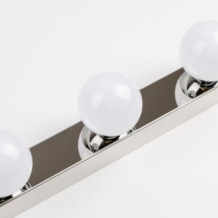 BRILAGI - ZESTAW 2x LED Kinkiet łazienkowy HOLLYWOOD 3xLED/3W/230V 39 cm IP44 błyszczący chrom