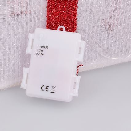 Brilagi - ZESTAW 3x LED zewnętrznych dekoracji bożonarodzeniowych LED/2,6W/3xAA IP44 prezenty