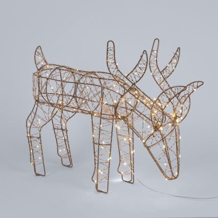 BRILAGI - Zewnętrzna dekoracja świąteczna LED/3,3W/230V IP44 56x43 cm renifer