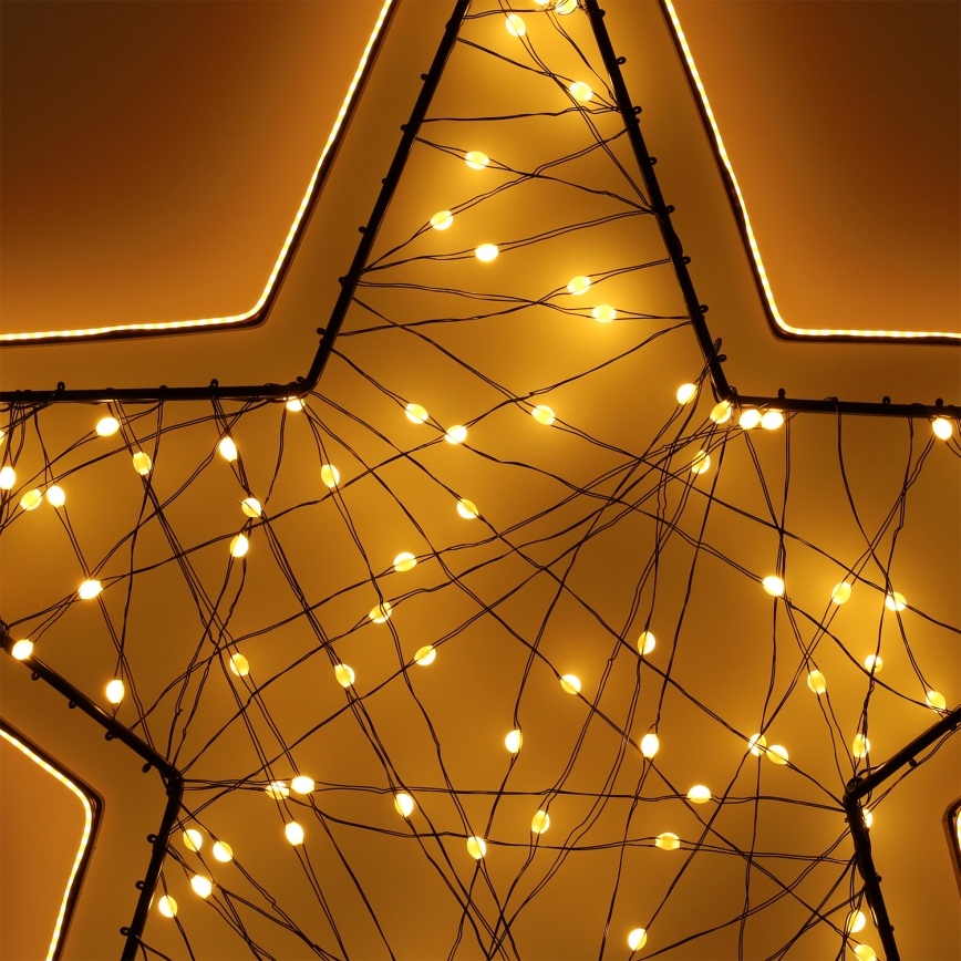 Brilagi - Zewnętrzna dekoracja świąteczna LED LED/2,6W/230V IP44 47x45 cm gwiazda