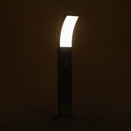 Brilagi - Zewnętrzna lampa LED z czujnikiem ARCELO, 9W, 230V, 50 cm, IP44