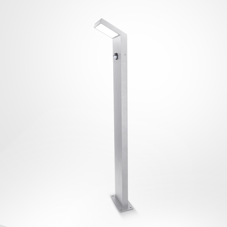 Brilagi - Lampa zewnętrzna LED z czujnikiem RIANO LED/8W/230V srebrna IP65