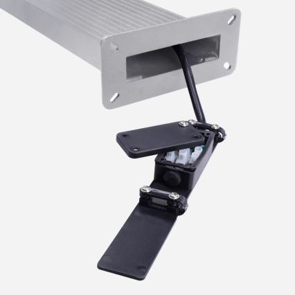 Brilagi - Lampa zewnętrzna LED z czujnikiem RIANO LED/8W/230V srebrna IP65