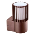 BRILAGI - Zewnętrzna lampa ścienna ARMOR 1xGU10/35W/230V IP44 brązowa