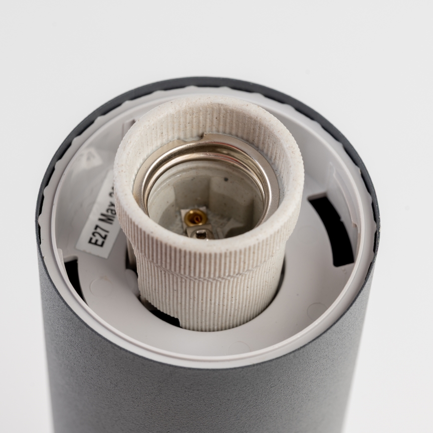 BRILAGI - Zewnętrzna lampa ścienna ELIA 1xE27/20W/230V IP44 antracytowa