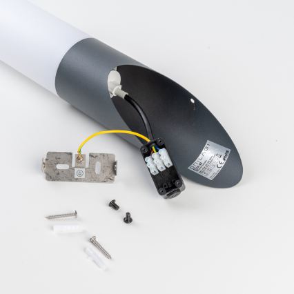 BRILAGI - Zewnętrzna lampa ścienna ELIA 1xE27/20W/230V IP44 antracytowa